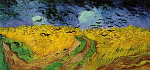 Array Пшеничное поле с воронами Ван Гог Винсент