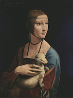 Array Дама с горностаем Леонардо да Винчи