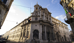  Церковь Сан-Карло-алле-Куаттро-Фонтане Борромини Франческо